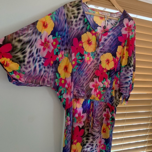 Nanette Lepore Playa Tropical Swim Coverup - S - Picture 3 of 8